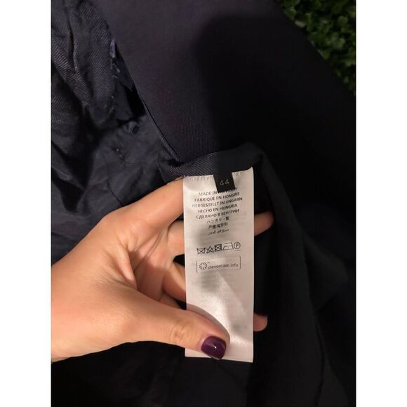 Stella McCartney Blue and Gold Button Blazer Sz 44/Large - Picture 4 of 5